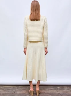 veste maille gaufrée